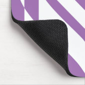 Tapis De Souris Aimer blanc et violet (Coin)