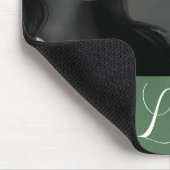 Tapis De Souris Aimer Cadeau 2 Photo Turquoise Vert Aquarelle (Coin)