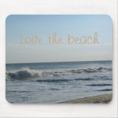 Tapis De Souris Aimer la plage Mousepad (Devant)