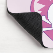 Tapis De Souris Aimer le crâne (Coin)