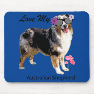 Tapis De Souris Aimer Mon Aussie