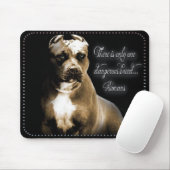 Tapis De Souris Aimer Pet Pitbull Pad Souris (Avec souris)