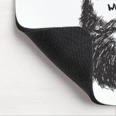 Tapis De Souris Aimez la barbe (Coin)
