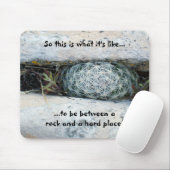 Tapis De Souris Ainsi est ce comme ce qu'il est (Avec souris)