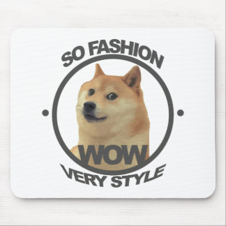 Tapis De Souris Ainsi mode, ainsi doge