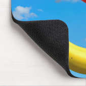 Tapis De Souris Airborne Banana and Red Balloon (Coin)