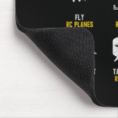 Tapis De Souris Aircraft Rc Plane Airplane Men Things I Do In My S (Coin)