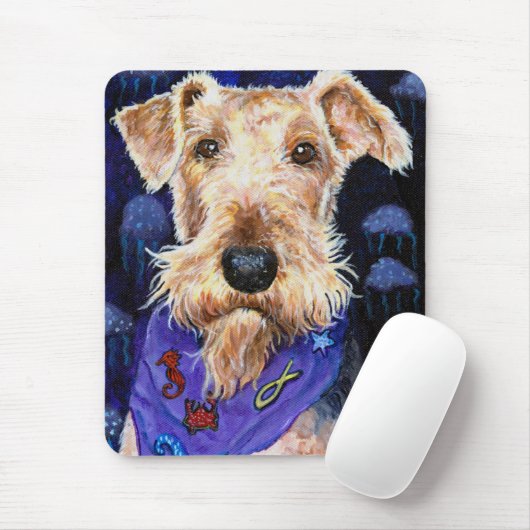 Tapis De Souris Airedale Terrier, Seadale (Avec souris)