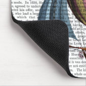 Tapis De Souris AirShip avec voiles bleues (Coin)