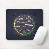 Tapis De Souris Airspeed Gauge (Avec souris)