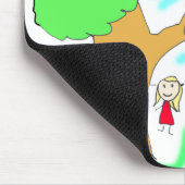 Tapis De Souris Ajouter l'oeuvre de votre enfant à cette oeuvre (Coin)