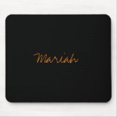 Tapis De Souris Ajouter un nom Elegant Creative Classic Handwritin (Devant)