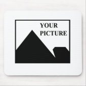 Tapis De Souris Ajouter une image personnalisée Nom de l'entrepris (Devant)