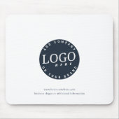 Tapis De Souris Ajouter votre logo d'entreprise et l'échange d'emp (Devant)