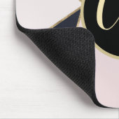 Tapis De Souris Ajouter votre monogramme - Souris (Coin)