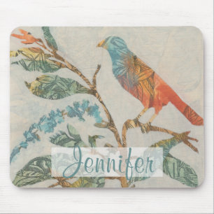 Tapis De Souris Ajouter votre nom  Collage aérien II