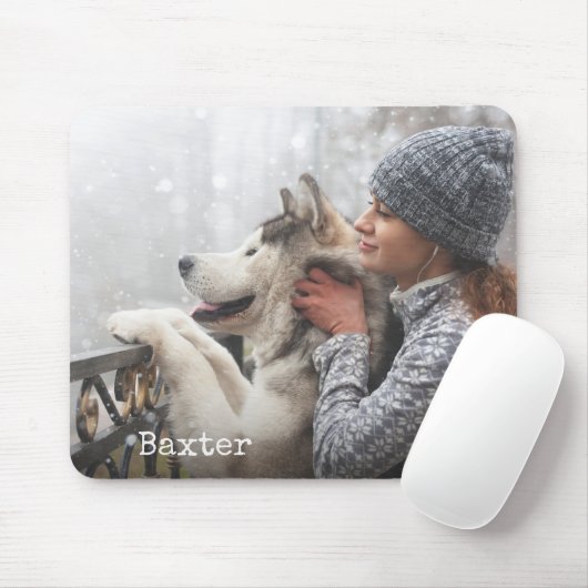 Tapis De Souris Ajouter votre photo personnalisée (Avec souris)