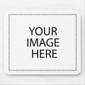 Tapis De Souris Ajouter Votre Propre Image Ou Texte (Devant)