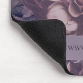 Tapis De Souris Ajouter votre site Web Purple Rose Imaginaire (Coin)