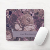 Tapis De Souris Ajouter votre site Web Purple Rose Imaginaire (Avec souris)