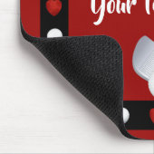 Tapis De Souris Ajouter votre texte Mousepad (Coin)