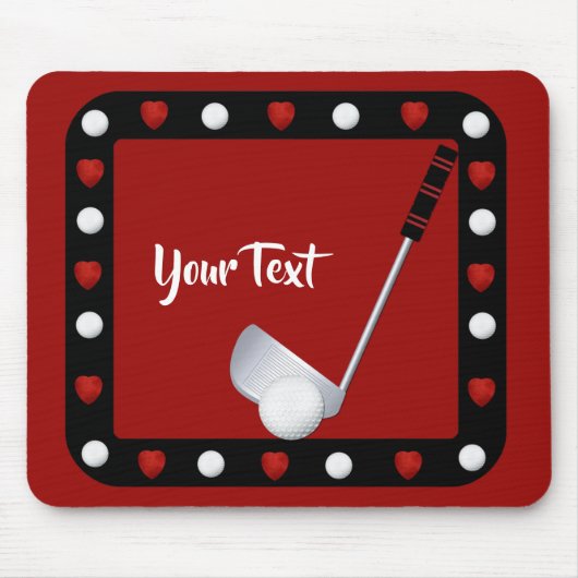 Tapis De Souris Ajouter votre texte Mousepad (Devant)