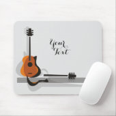 Tapis De Souris Ajouter Votre Texte-Mousepad (Avec souris)