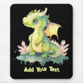 Tapis De Souris Ajouter votre texte - Mousepad (Devant)