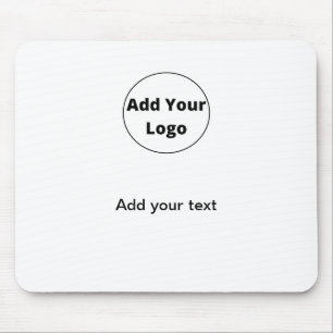 Tapis De Souris ajouter votre texte simple minimum personnalisé aj