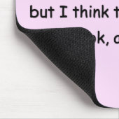 Tapis De Souris AJOUTEZ complètement de l'humour de Kitty (Coin)