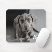Tapis De Souris Ajoutez la photo de votre chien et le nom à cette  (Avec souris)