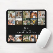 Tapis De Souris Ajoutez vos propres photos et nom Mousepad (Avec souris)