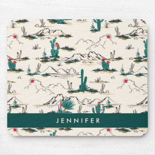 Tapis De Souris Ajoutez votre motif | de floraison nommé de (Devant)