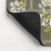 Tapis De Souris Ajoutez votre nom | Patterned Blossom Branch I (Coin)