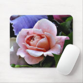 Tapis De Souris AK- Mousepad rose sensible (Avec souris)