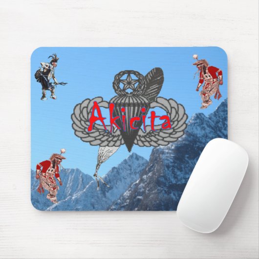 Tapis De Souris Akicita - Mousepad (Avec souris)