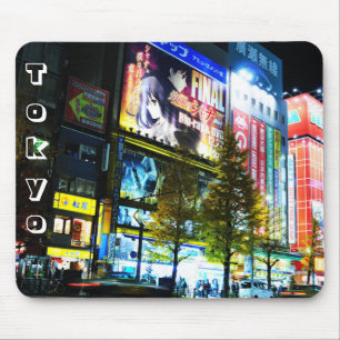Tapis De Souris Akihabara (ville électrique) à Tokyo, Japon