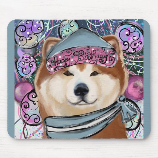 TAPIS DE SOURIS AKITA (Devant)