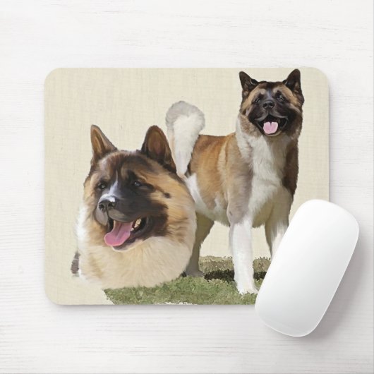 Tapis De Souris Akita (Avec souris)