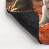 Tapis De Souris Akita en automne Feuilles automne s'inspire (Coin)