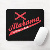 Tapis De Souris Alabama Coeur de Dixie ! (Avec souris)