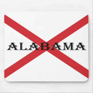 Tapis De Souris Alabama et drapeau mpcn