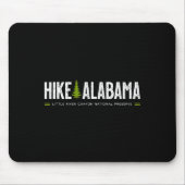 Tapis De Souris Alabama Hike Little River Canyon Tree Retro Graphi (Devant)