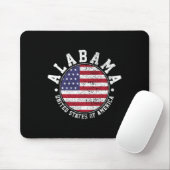 Tapis De Souris Alabama Vintage (Avec souris)