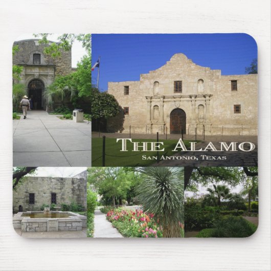 Tapis De Souris Alamo, San Antonio, le Texas (Devant)