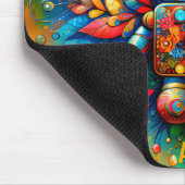 Tapis De Souris ALAN ~ Zany ROBOT Noël (Coin)