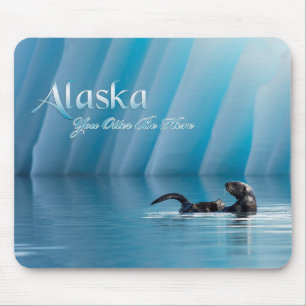 Tapis De Souris Alaska-You Otter Soyez ici