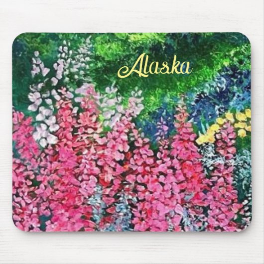 Tapis De Souris Alaskan Fireweed Mousepad (Devant)