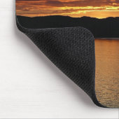 Tapis De Souris Alaskan Sunset II Belle photographie de l'Alaska (Coin)