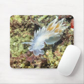 Tapis De Souris Albâtre Nudibranche (Avec souris)